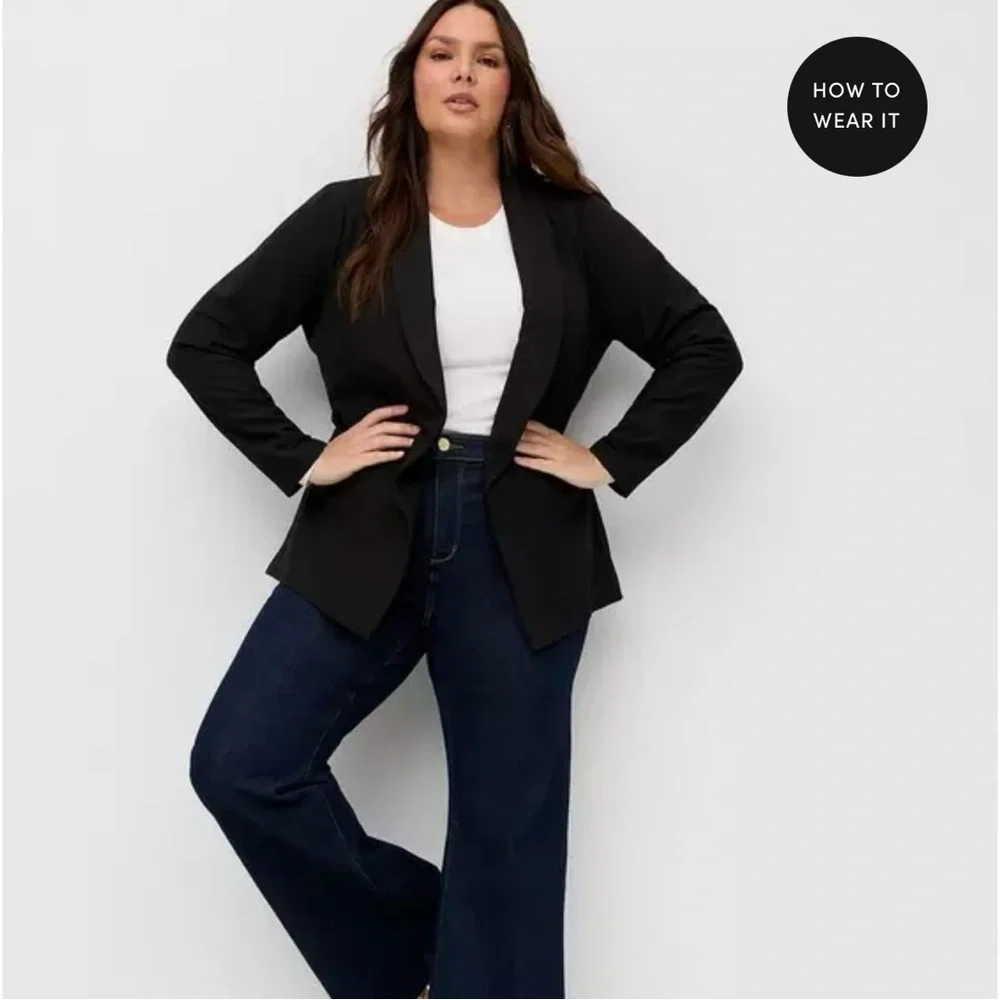 TORRID CLASSIC BLAZER WORKWEAR OFFICE BUSINESS CASUAL - Picture 2 of 11